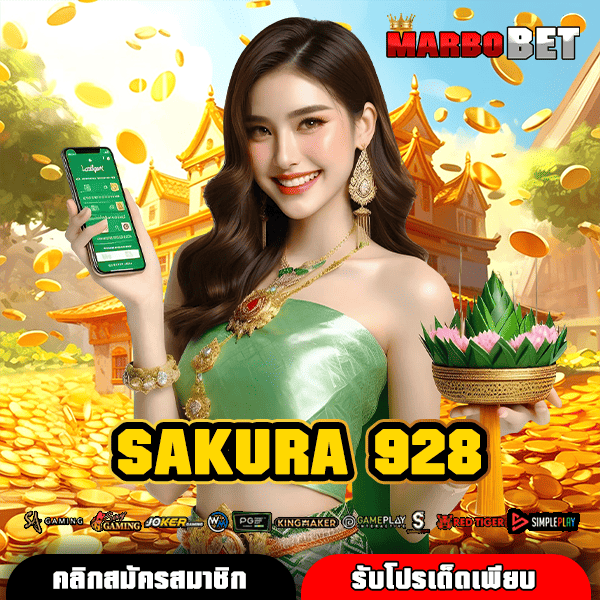 SAKURA 928 ทางเข้าแท้ สล็อตลุ้นเงินหลักล้าน แจกจริง ถอนได้ชัวร์
