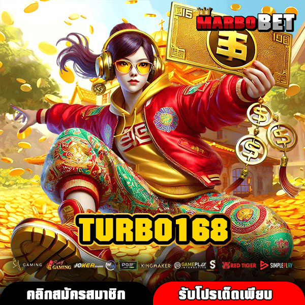 TURBO168 สล็อตลิขสิทธิ์แท้ เริ่มต้น 1 บาท เกมแตกไว กำไรงาม
